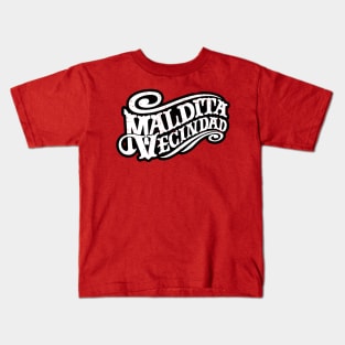 Maldita Vecindad - grunge design Kids T-Shirt